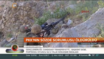 PKK'nın sözde eyalet sorumlusu öldürüldü