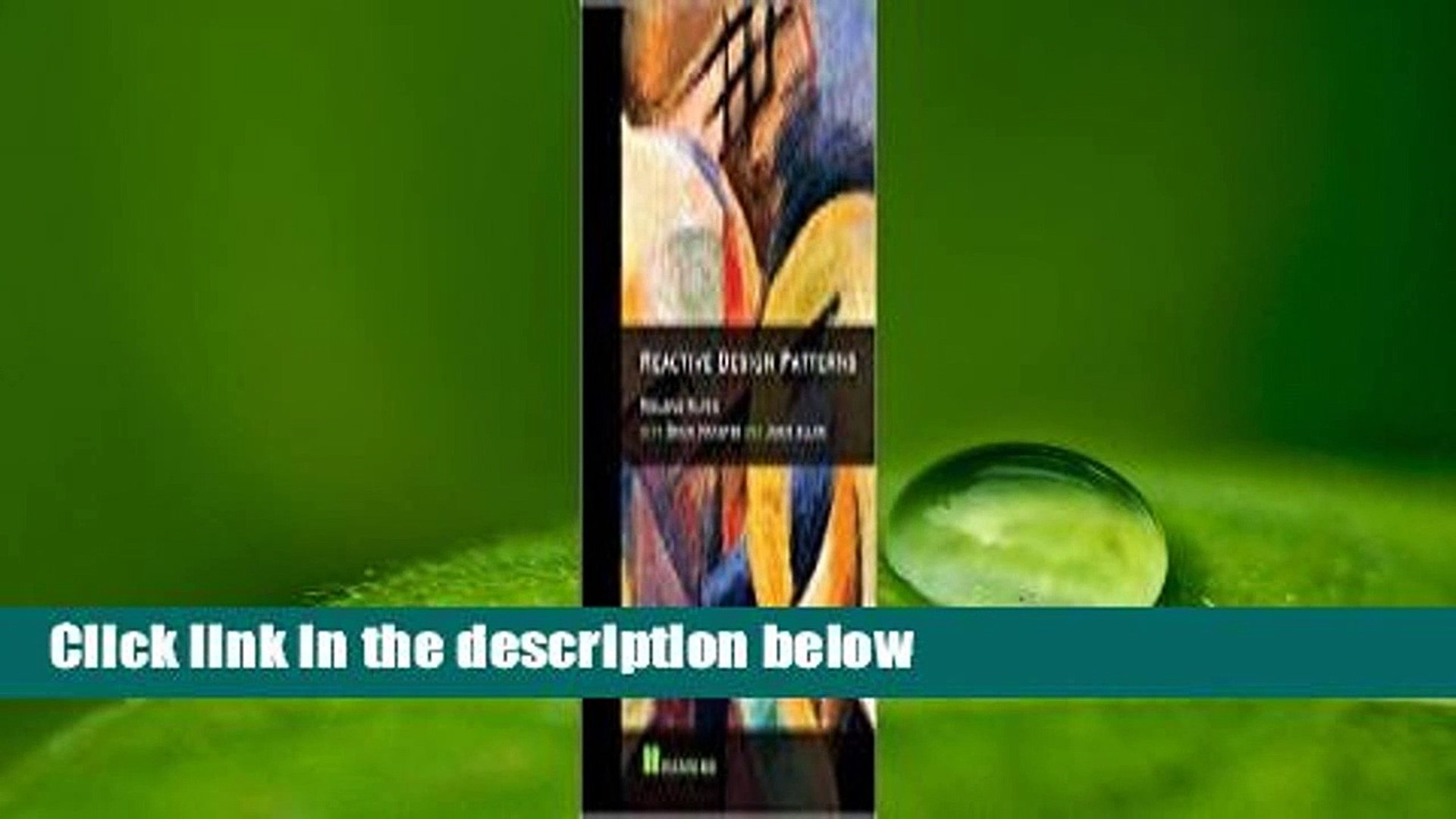 Reactive Design Patterns  Review