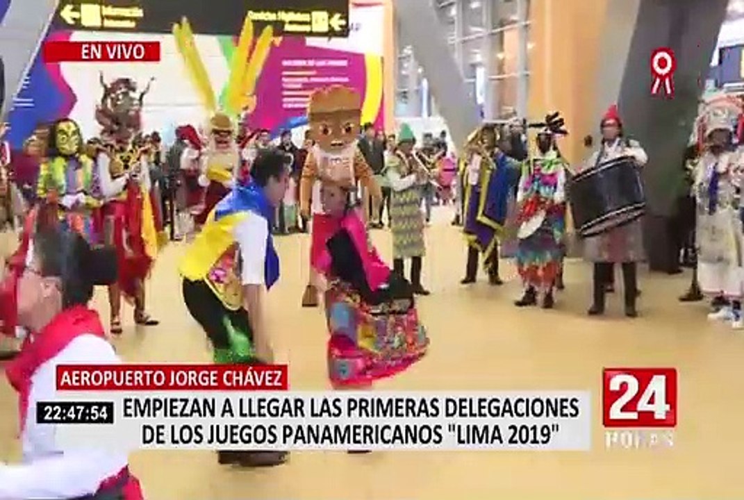 Juegos Panamericanos 2019: llegan las primeras delegaciones al aeropuerto Jorge Chávez