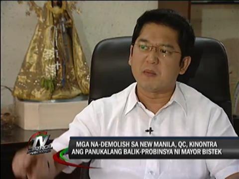 New Manila squatters oppose 'balik probinsya'