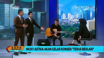 Nicky Astria Akan Gelar Konser "Terus Berlari", Kolaborasi Bareng Tohpati