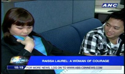 Raissa Laurel, a woman of courage