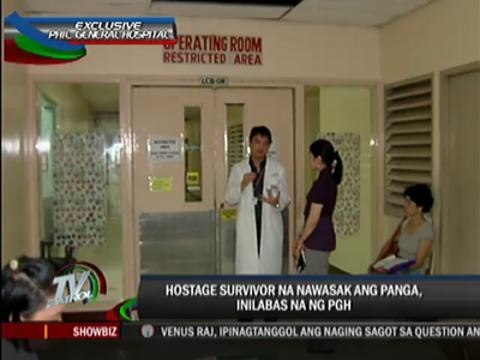 Injured bus hostage survivor allowed to return to HK