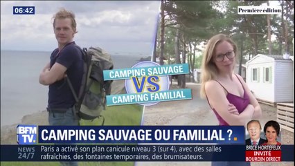 Les matches de l'été: vous êtes plus camping sauvage ou camping familial?