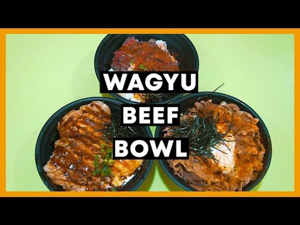 Affordable $10 Wagyu Beef Japanese Rice Bowl: Kinobe