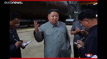 شاهد: كيم جونغ أون يتفقد أحدث غواصات كوريا الشمالية