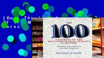 [Doc] The 100: A Ranking Of The Most Influential Persons In History
