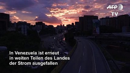Erneut massiver Stromausfall in Venezuela