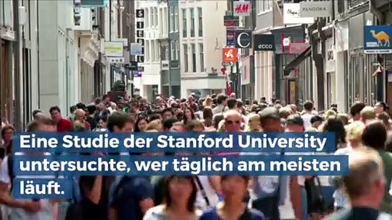 Welche Länder laufen am meisten täglich?