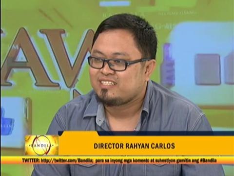 Rahyan Carlos shares ideas on filmmaking