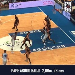 1920 - Pape BADJI, nouveau pivot du PB86