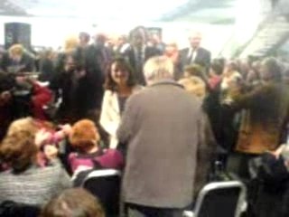 SEGOLENE ROYAL A TOURS POUR SOUTENIR JEAN GERMAIN