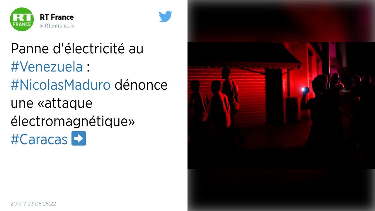 Venezuela : Caracas et plusieurs régions à nouveau affectées par une panne d’électricité