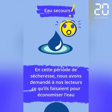 Nos lecteurs donnent leurs astuces pour consommer moins d’eau