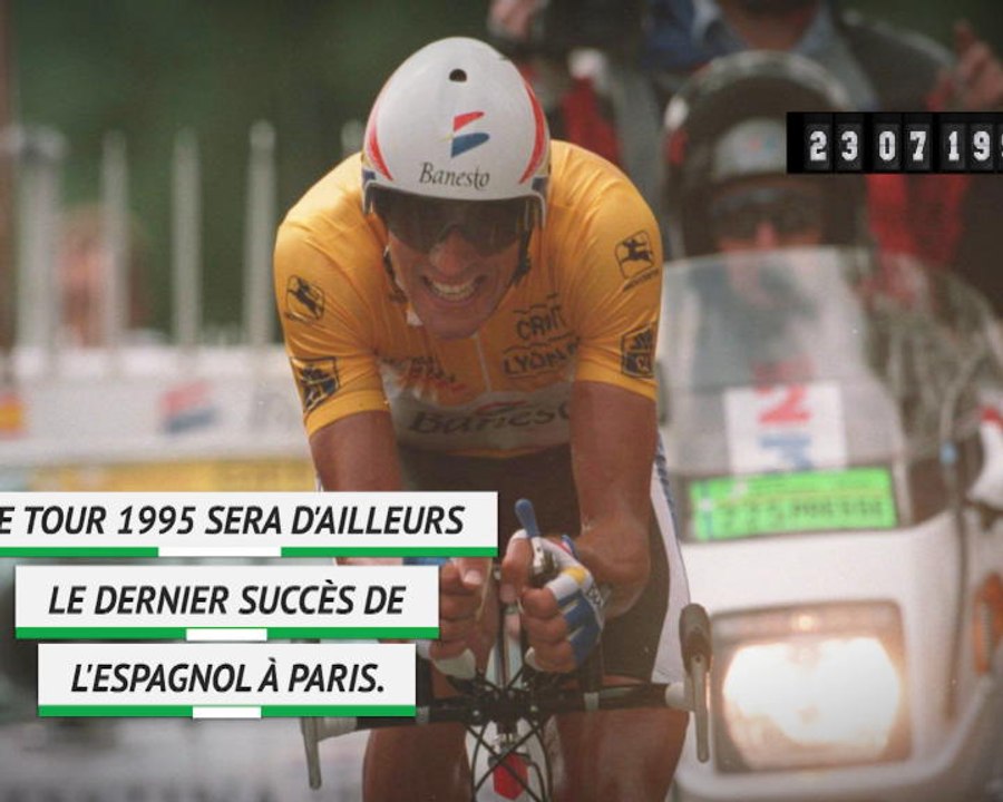 Il y a 24 ans - Miguel Indurain, la passe de cinq !