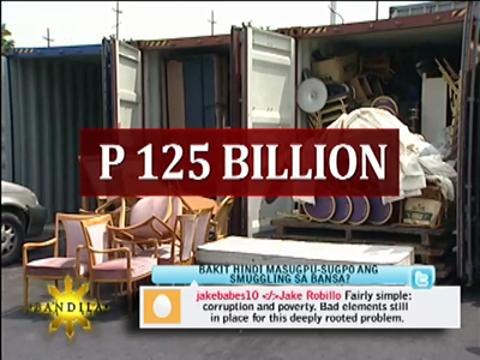 How do we crush smuggling in PH?