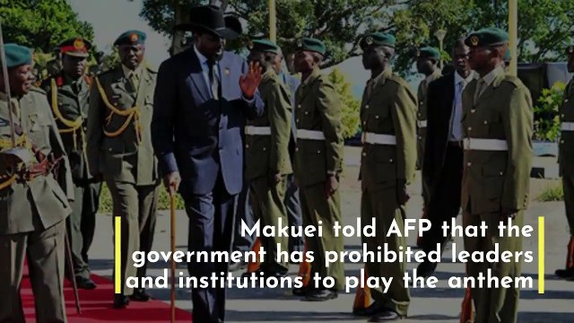Salva Kiir bans South Sudan from singing national anthem in his absence
