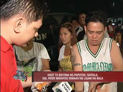 Victims of firecrackers, stray bullets brought to hospitals