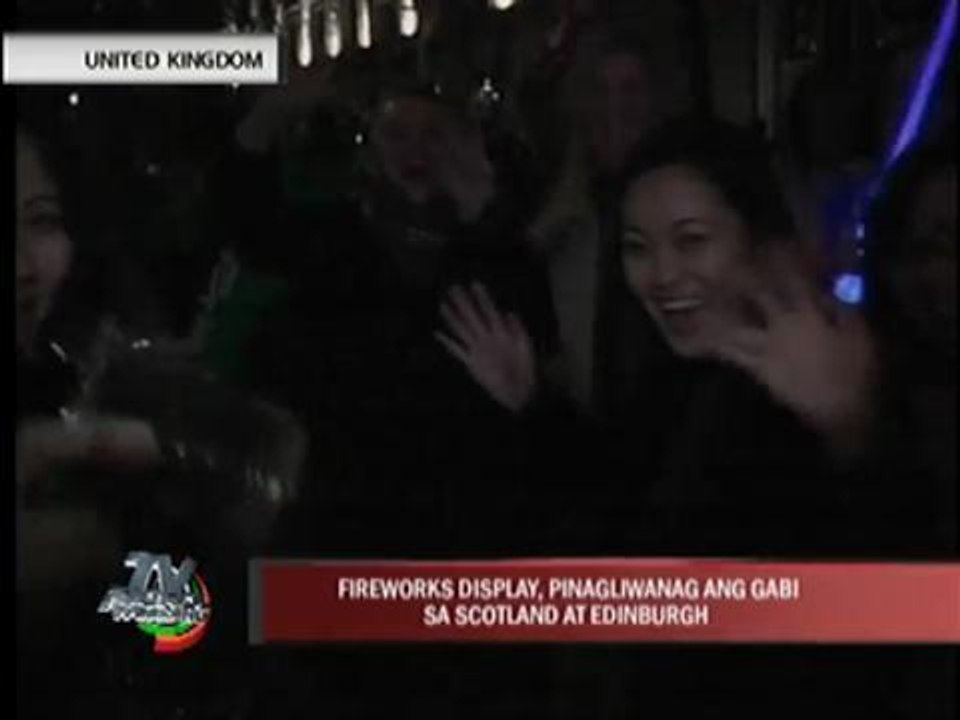 World greets New Year with a bang