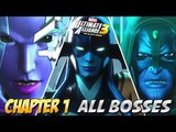 Marvel Ultimate Alliance 3 ALL BOSSES (Chapter 1)