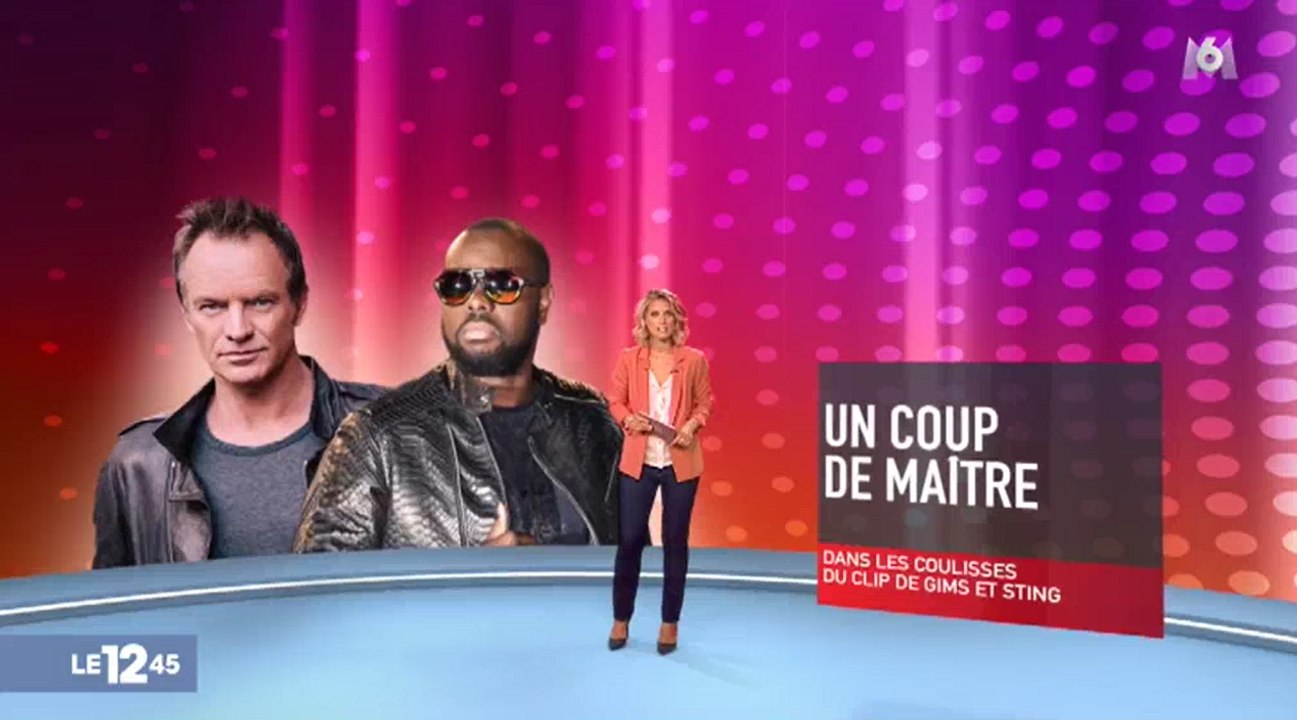 Maître Gims et Sting dévoilent les premières images de leur nouveau clip "Reste"