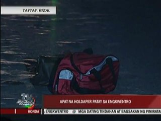 4 hold-uppers killed in encounter