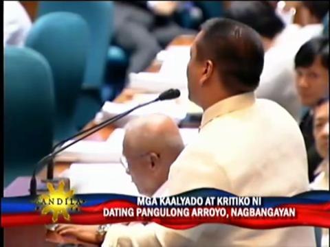 Pacquiao tries to referee word war in Congress