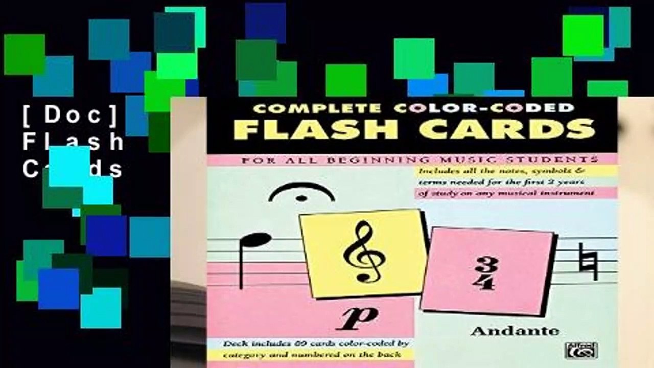 [Doc] 89 Color-Coded Flash Cards: Flash Cards