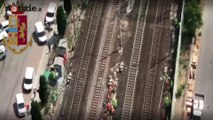 Caos treni, indagine per attentato ai trasporti, si segue pista anarchica: le immagini dall'alto| Notizie.it