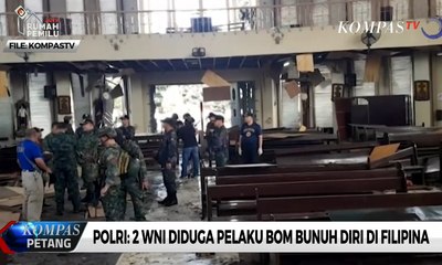 Polri: 2 WNI Diduga Pelaku Bom Bunuh Diri di Filipina