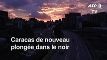 Caracas de nouveau plongée dans le noir, panne électrique géante