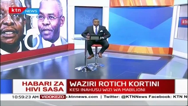 CS Rotich arraigned in court over corruption charges