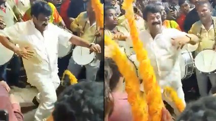 బోనాల జాతరలో డాన్స్ చేసి అదరగొట్టిన మంత్రి | Talasani Awesome Dance At Secunderabad Bonalu Festival