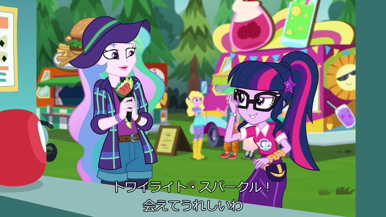 JPsub_Rhe Road Less Scheduled  Equestria Girls Season2_all endings