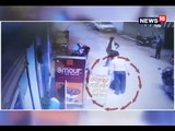 CCTV कैमरे में कैद हुई पति की दरिंदगी, पत्नी की पिटाई का लोग देखते रहे तमाशा