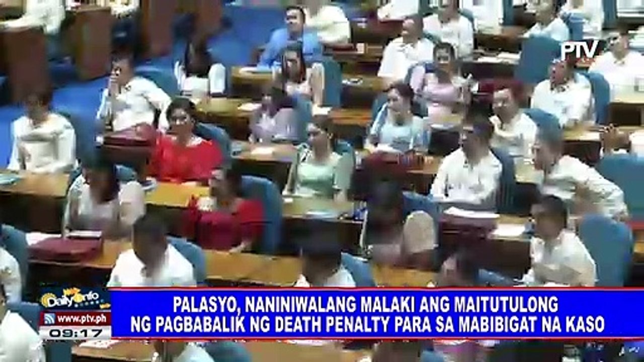 Palasyo,naniniwalang malaki ang maitutulong ng pagbabalik ng death penalty para sa mabibigat na kaso