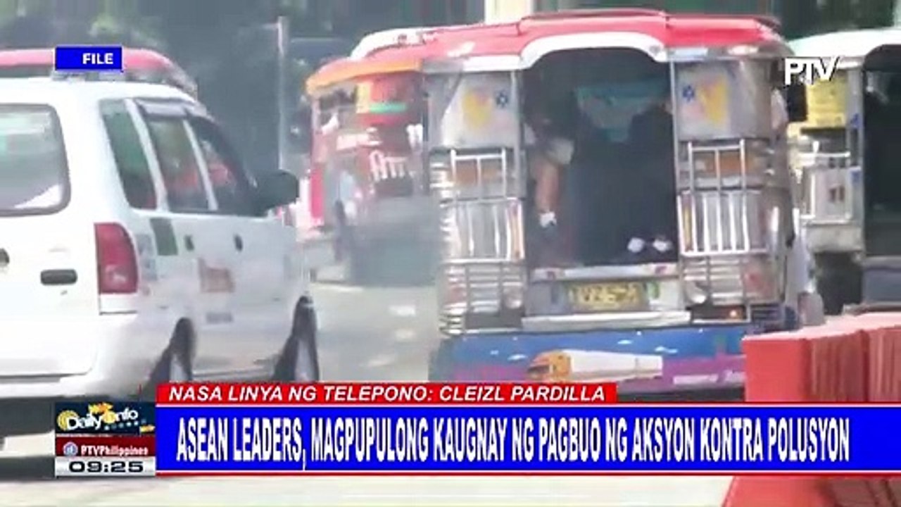 ASEAN leaders, magpupulong kaugnay ng pagbuo ng aksyon kontra polusyon