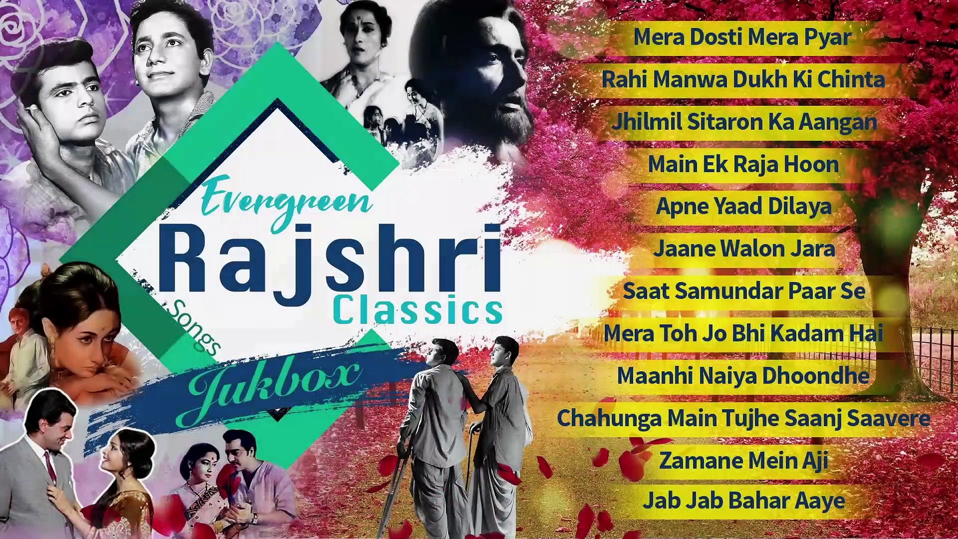 ⁣Evergreen Rajshri Classics | Old Hindi Songs | Golden 60's | Rajshri Songs | Dosti | Jeevan Mri