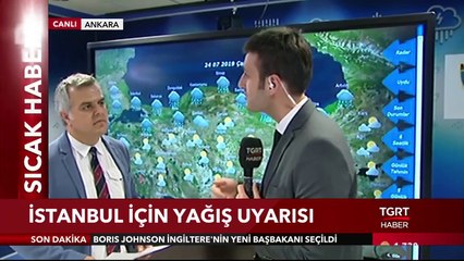 Meteoroloji’den Bazı Bölgeler İçin Sağanak Yağış Uyarısı