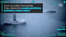 Deniz Kuvvetleri Komutanlığı, Doğu Akdeniz’de sondaj gemilerine kesintisiz refakat ediyor