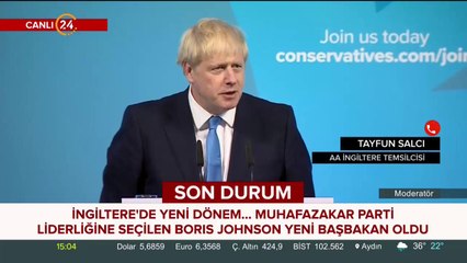 İngiltere'nin yeni başbakanı Boris Johnson