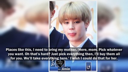 BTS’s Jimin Turns Into The Sweetest Mama’s Little Boy At The Jewelry Shop