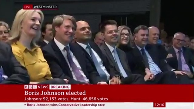 Boris Johnson Elected Next UK Prime Minister