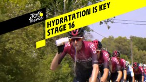 Hydratation est la clé / Hydratation is key - Étape 16 / Stage 16 - Tour de France 2019