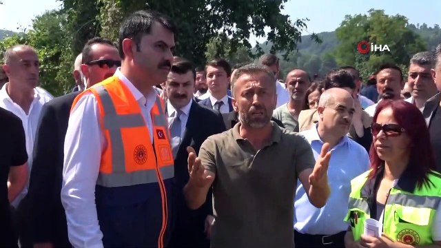 Bakan Kurum, sel bölgesinde incelemelerde bulundu