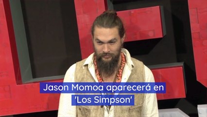 Jason Momoa aparecerá en 'Los Simpson'