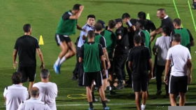 Ronaldo's crazy reaction to pitch invader