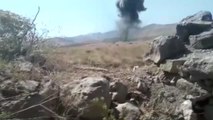 PKK'lı teröristlere ait patlayıcı ve mühimmat ele geçirildi