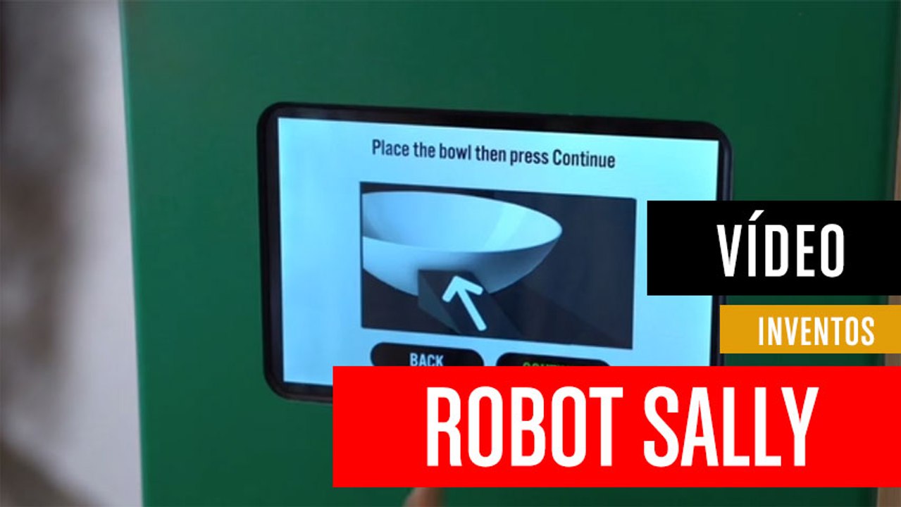 Sally, el robot de las ensaladas