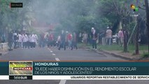 Honduras: denuncian daños por uso de gas lacrimógeno contra menores